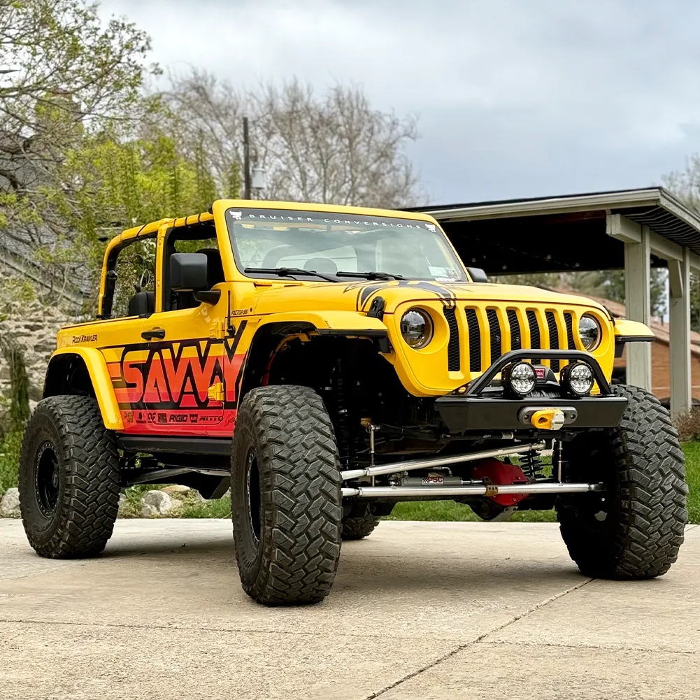 18c Wrangler Legacy Front Bumper With Hoop Raw product image