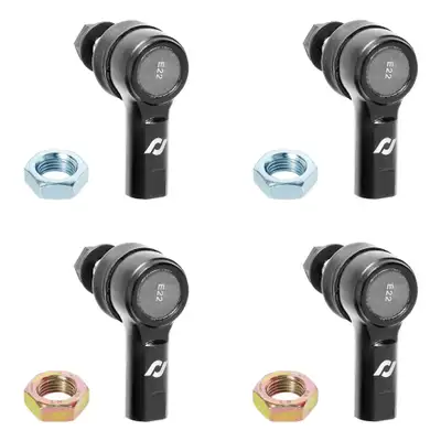 Rock Jock Antirock® Sway Bar End Link Hardware Kit; Incl. RH/LH 1/2-20 Sealed Rod Ends/RH/LH 1/20-20 Thin Jam Nuts/1 mm.-1.75 Lock Nuts Zinc Plated Finish;