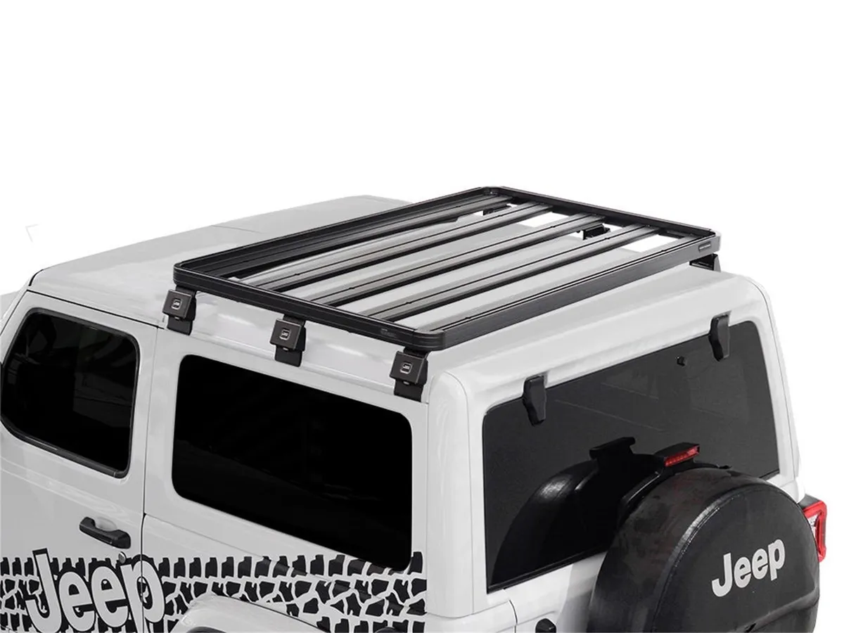 Front Runner Jeep Wrangler JL 2 Door (2018-Current) Slimline II 1/2 Roof Rack Kit product image