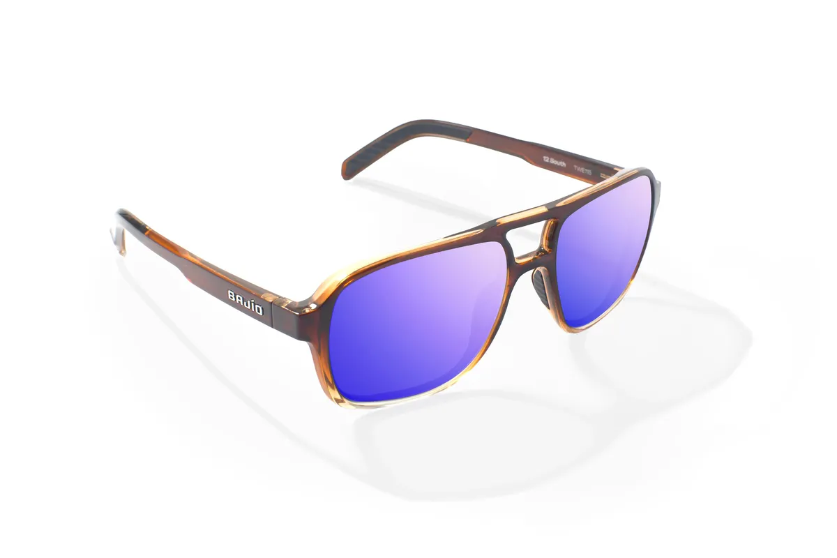 12 South Gray pc Whiskey Fade Gloss Sunglasses product image
