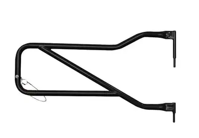 Steinjager Doors 2007-2018 Trail, Tubular Style Front Doors Black