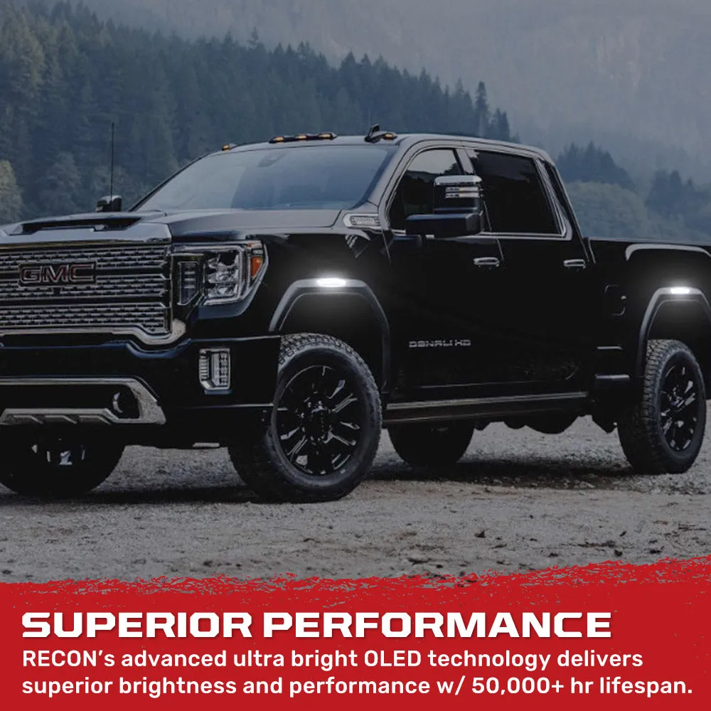 GMC 20-25 Sierra HD 2500/3500 (4th Gen) Fender Lenses (4-Piece Set) Ultra Bright LED Lights - Multiple Options product image