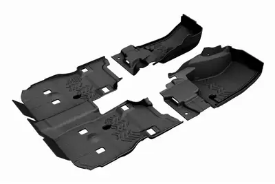 Armorlite ArmorLite Front and Rear Flooring Kit - Mesa Smoke - JL 4Dr 18-23