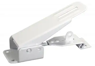 JR Products Fold Down Camper Latch & Catch White