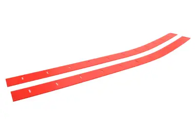 FiveStar ABC Wear Strips Lower Nose 1pr Flresnt Red