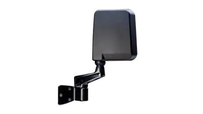Body Armor Door Mirror Kit; For Use w/Body Armor 4x4 Trail Doors; Pair; Manual Mirrors;