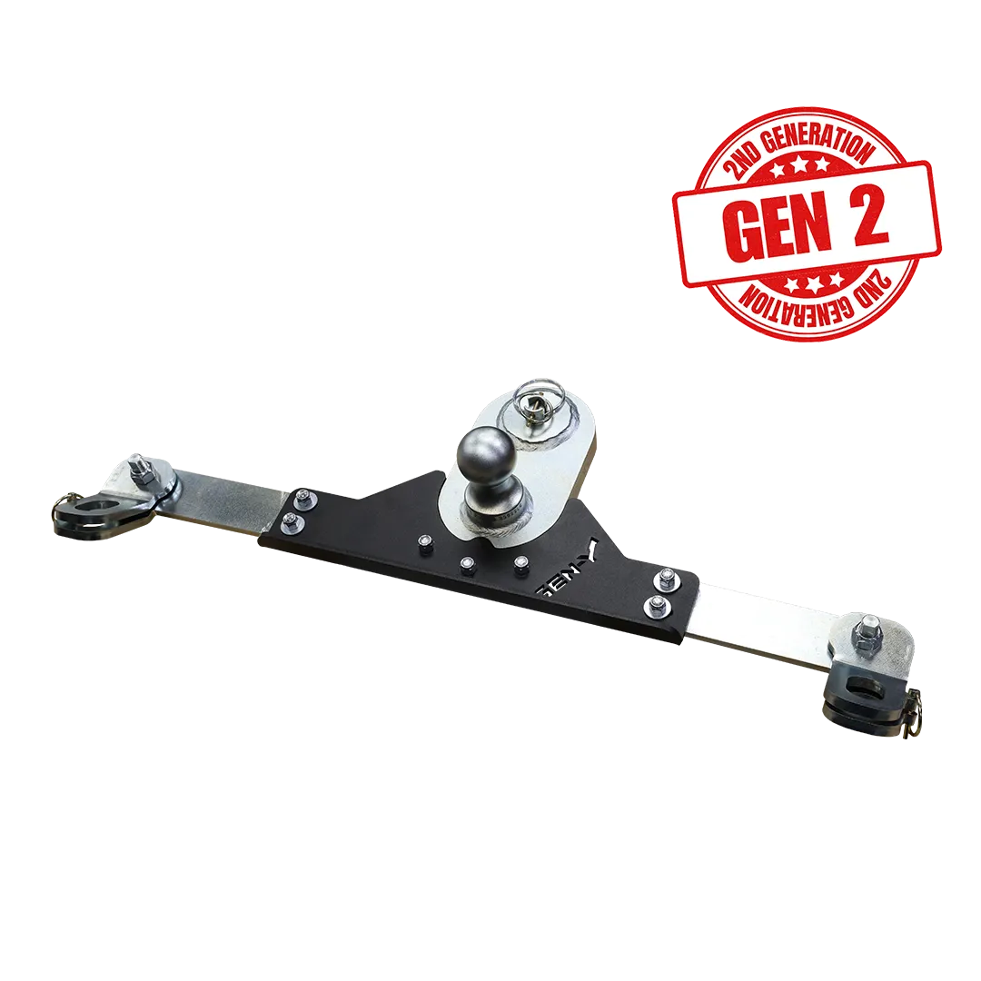 Gen y Main Assy - Goosepuck Gen II - 5 Offset - 25k Overall Towing - With Safety Chain Anchors Incorporated - Ford 2017 to Current - Gh-21011 product image