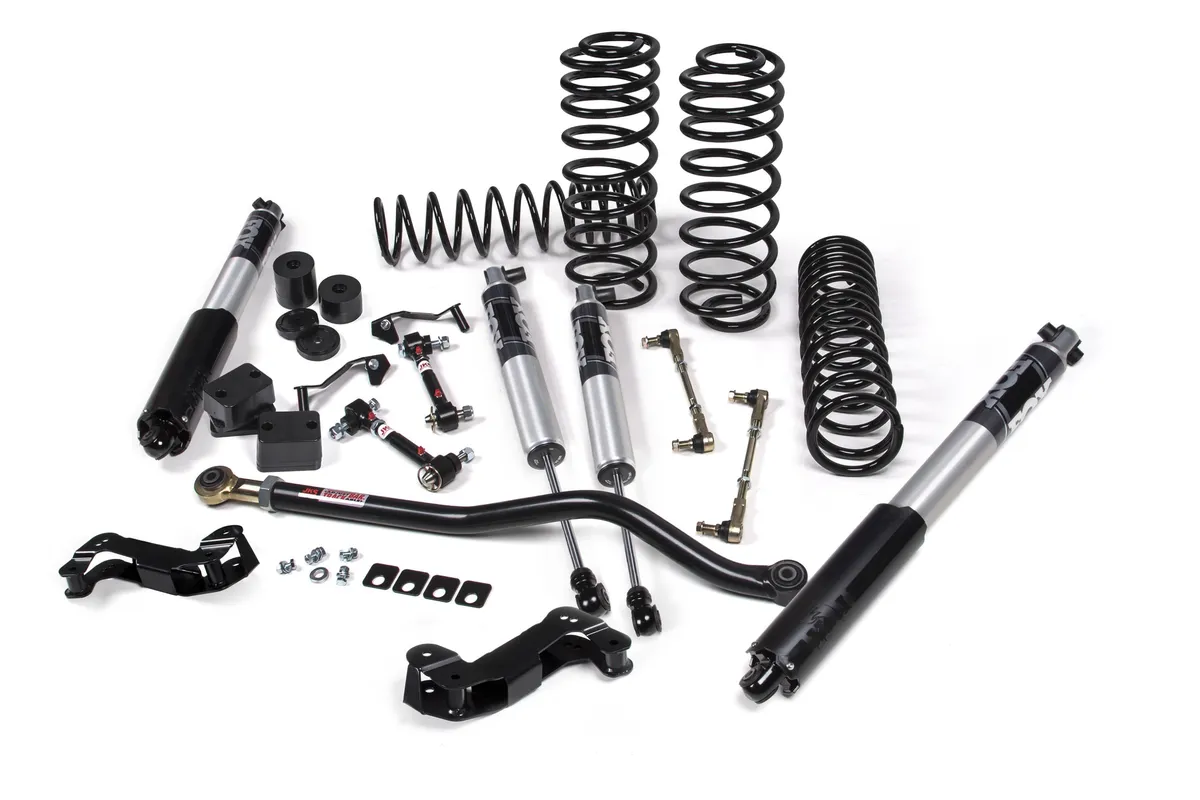 20212024 Jeep Wrangler (Jl) 3in Jkrawl Lift Kit 4xe Rubber Fox Shocks product image