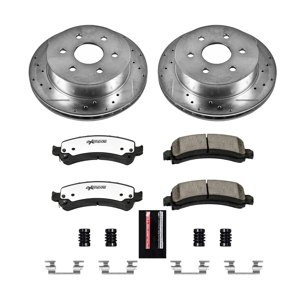 Z36 Truck/Tow Upgrade Kit: Drilled/Slotted Rotors; Carbon-Fiber Ceramic Pads W/Hardware product image