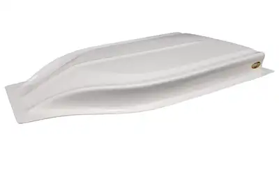Dominator Race Body Hood Scoop Stalker 2.5in Street Stock White