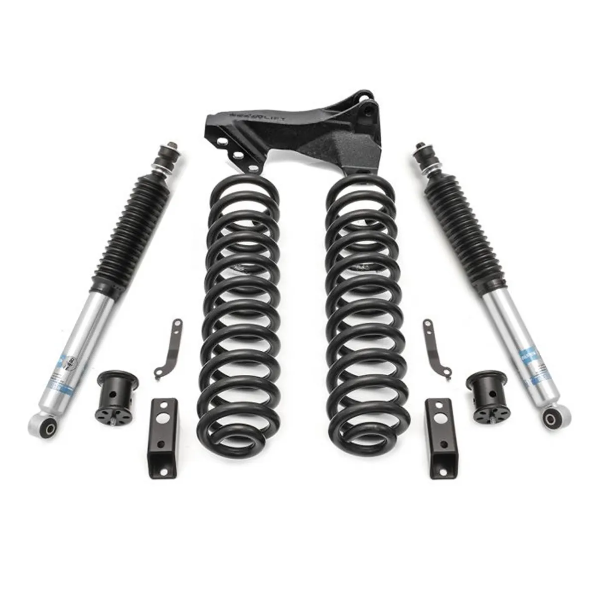 2.5in Coil Spring Front Lift Kit W/Bilstein Shocks And Track Bar Bracket 17c F250/F350 Diesel 4WD product image