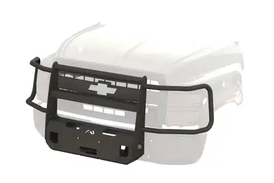 Fab Fours 2025 Kodiak 4500/5500/6500 Winch Mount w/ Mesh Insert Matte Finish
