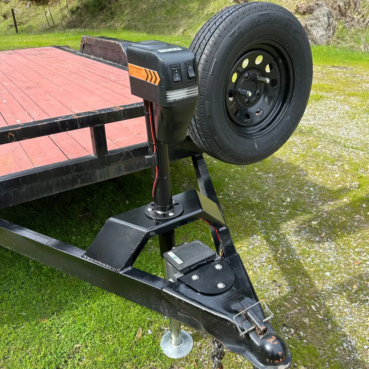 Trailer Tongue Jack Heavy Duty Relocation Mount product image