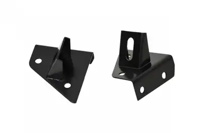 Kentrol Jeep CJ/YJ Light Bracket Pair 76-95 CJ and Wrangler YJ Powdercoat Black Kentrol