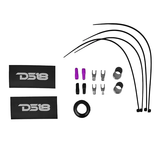 0-GA Amplifier Installation Wiring Kit - Purple product image