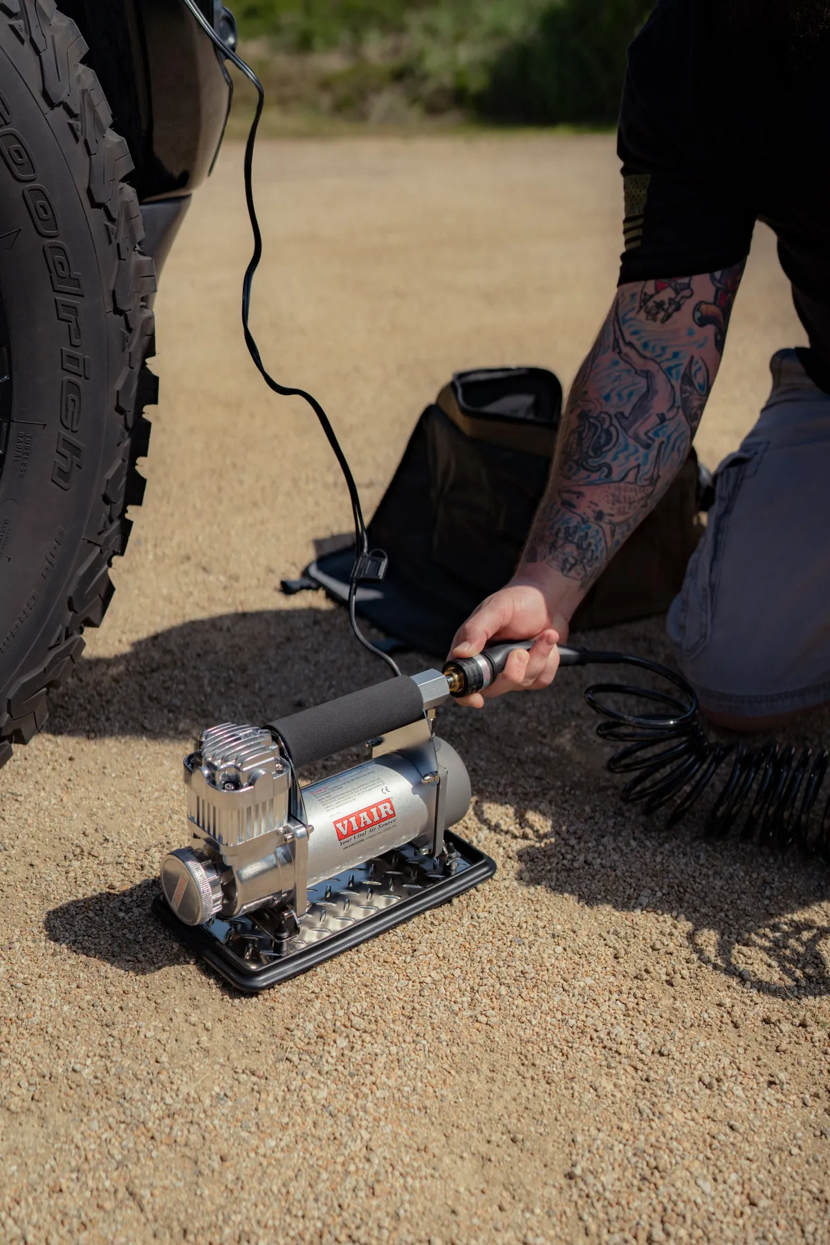 400pa Automatic Portable Compressor Kit (33% Duty 40 Min. @ 30 PSI Sealed) product image