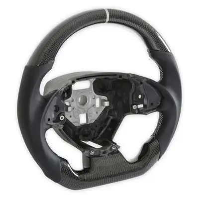Drake Muscle Drake Muscle Cars Camaro Steering Wheel- Carbon Fiber Heat
