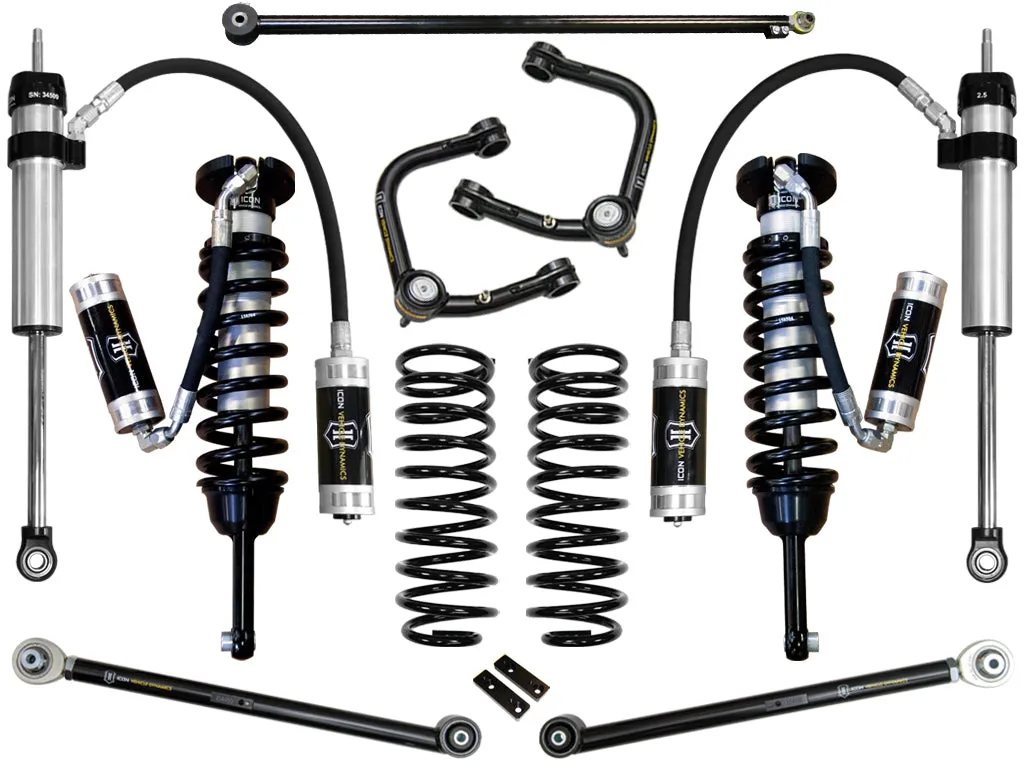 ICON Vehicle Dynamics ICON 2010-Up Lexus GX460, 0-3.5" Lift, Stage 5 Suspension System, Tubular UCA