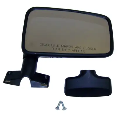 Crown Automotive Jeep Replacement 1987-1990 Cherokee XJ without Remote; Right 1987-1990 Comanche MJ without Remote; Right 1987-1993 Wrangler YJ with Full Hard Doors; Right