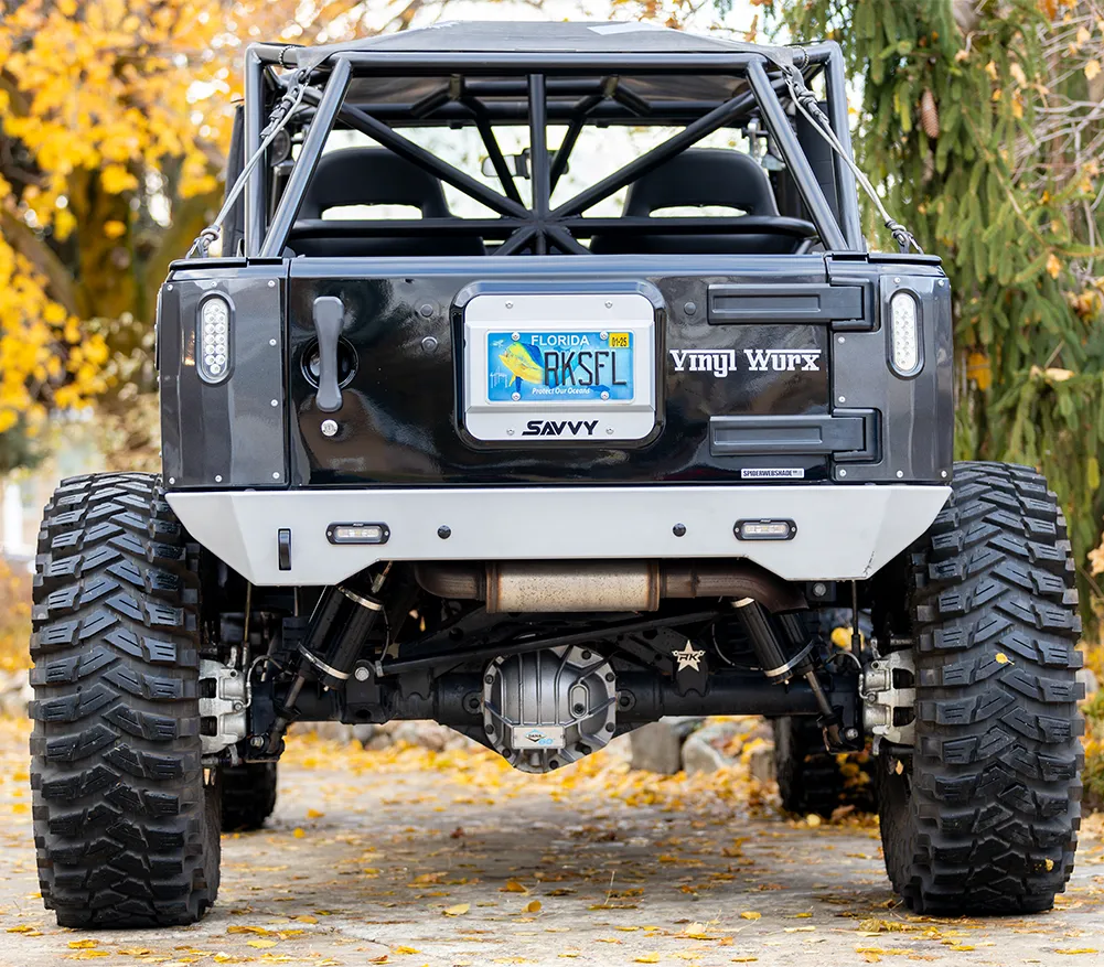 07c Wrangler Krawler Lite High Clearance Rear Bumper Raw product image