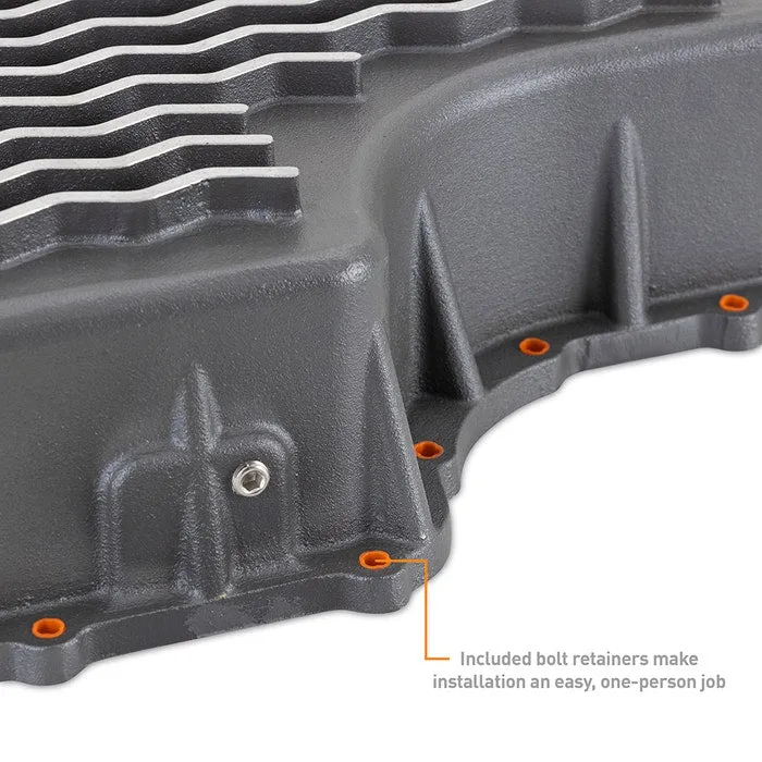 Aluminum Transmission Pan, fits Ford 6.7L Powerstroke 2011-2019 product image