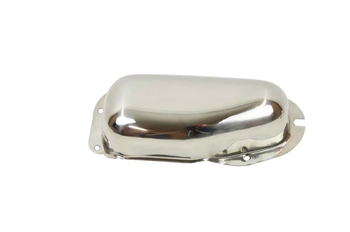Jeep CJ Wiper Motor Cover 68-75 CJ Polished Silver Kentrol product image