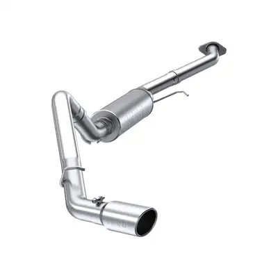 MBRP Exhaust Armor Lite Cat Back Exhaust System; 3 in.; Incl. Extension Pipe/Mid Pipe/Muffler/Over Axle Pipe/Tailpipe/Hardware/4 in. OD Tip; Single Side Exit; Aluminized;