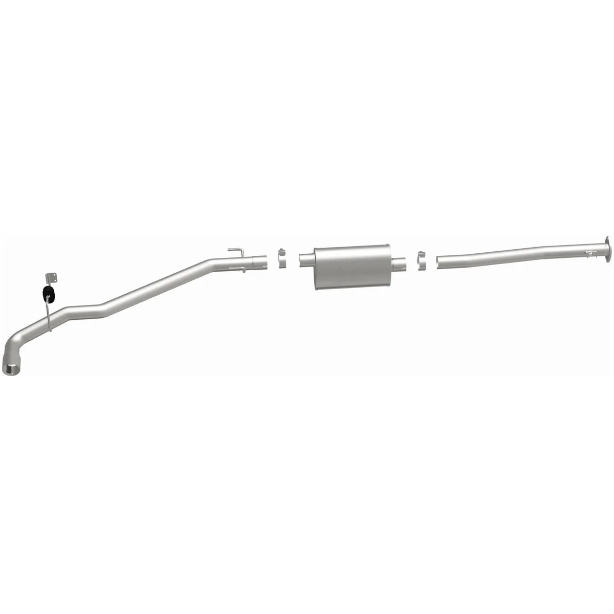 MagnaFlow 2000-2004 Toyota Tacoma 3.4L | 2000-2004 Toyota Tacoma Pre Runner 2.7L Street Series Cat-Back Performance Exhaust System 15811 product image