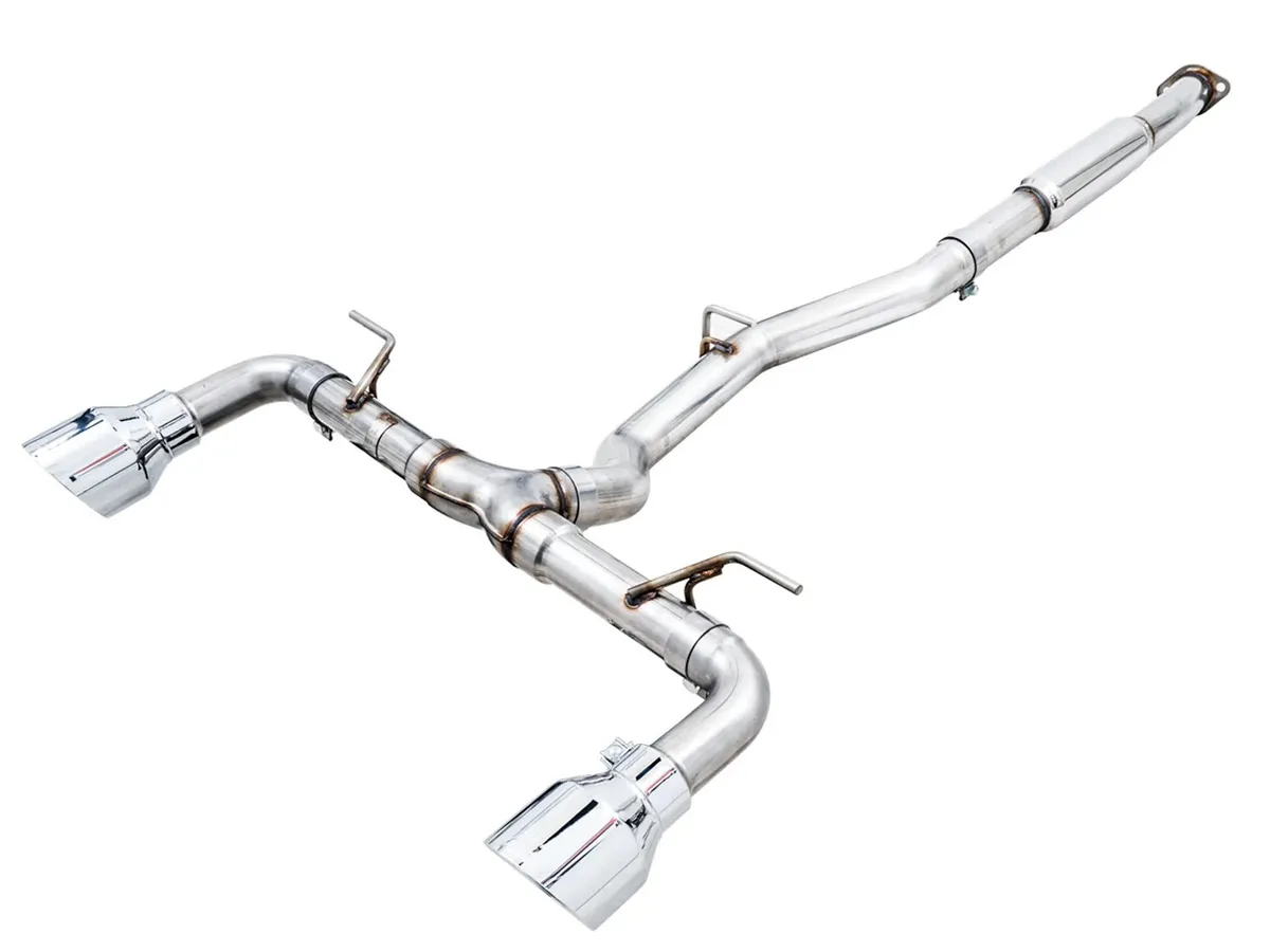 AWE Tuning AWE Track Edition Exhaust for Subaru BRZ / Toyota GR86 / Toyota 86 / Scion FR-S - Chrome Silver Tips