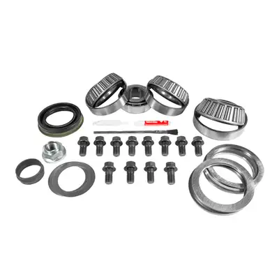 Yukon Gear And Axle USA Standard Master Overhaul kits let you finish your install with confidence. This kit uses Koyo bearings and races. Included are carrier bearings and races