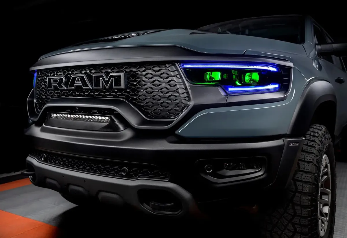 Oracle Lighting 2019-2021 RAM 1500 Colorshift RGB Headlight Demon Eye Kit - LED Projector Headlights product image
