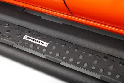 Go Rhino Go Rhino D64416T - Dominator Xtreme D6 SideSteps With Mounting Bracket Kit - Textured Black