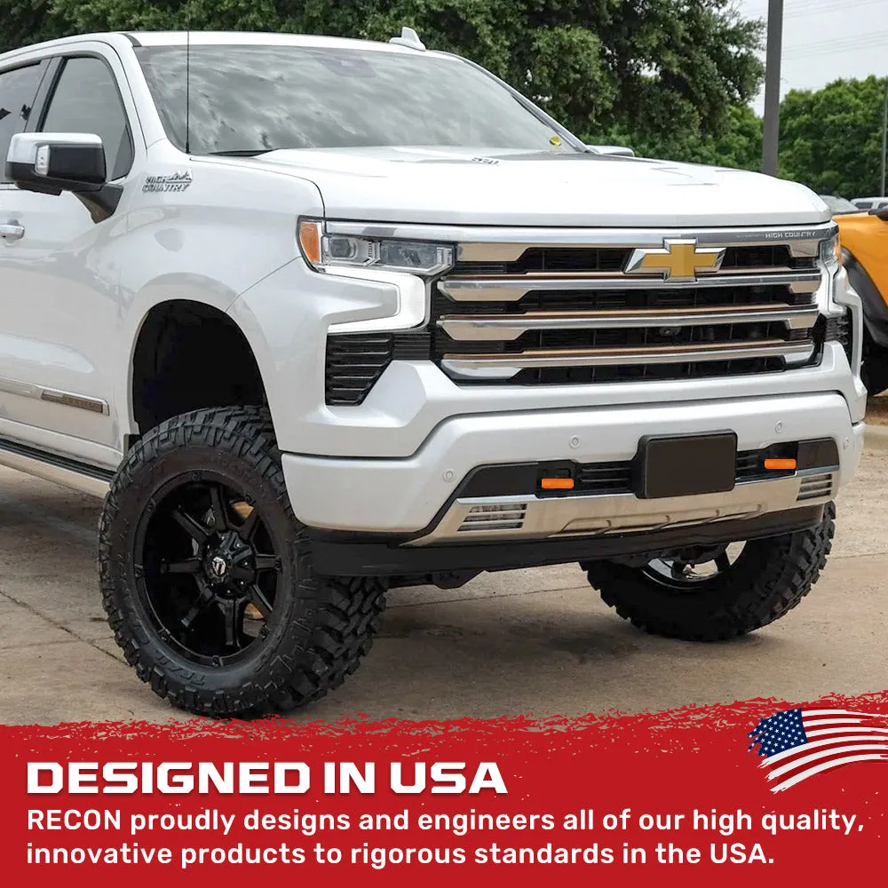 Chevy 20-25 Silverado 2500/3500 Tow Hook Covers 2-Piece Set of Silicone Covers Standard & LED Options - Multiple Colors product image