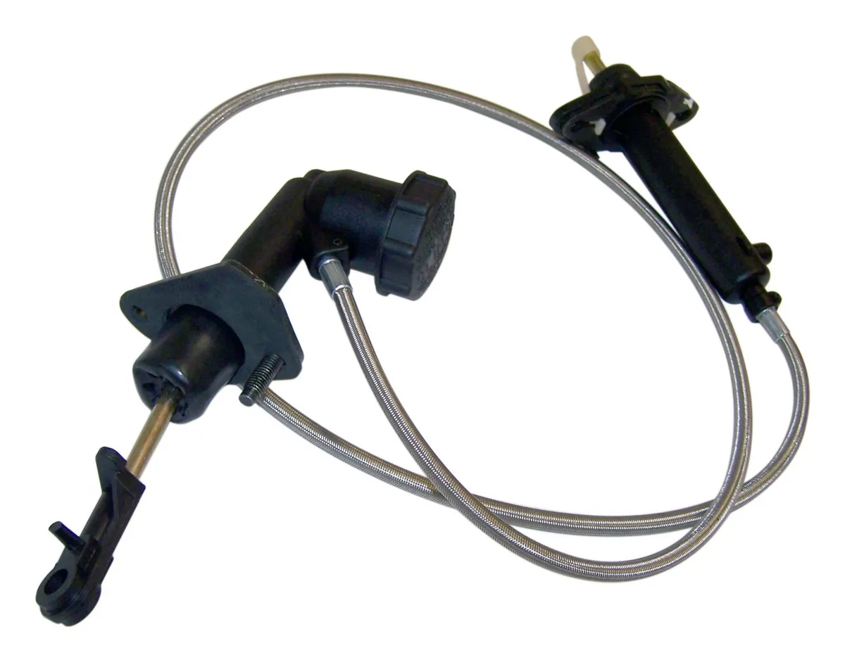 Clutch Hydraulic Assembly; Left Hand Drive; Incl. Clutch Master Cylinder/Slave Cylinder/Braided Stainless Hose; product image