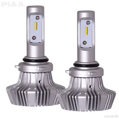 PIAA 9006 Platinum Replacement Bulb; 25W; 6000K; 4000LM; Twin Pack;