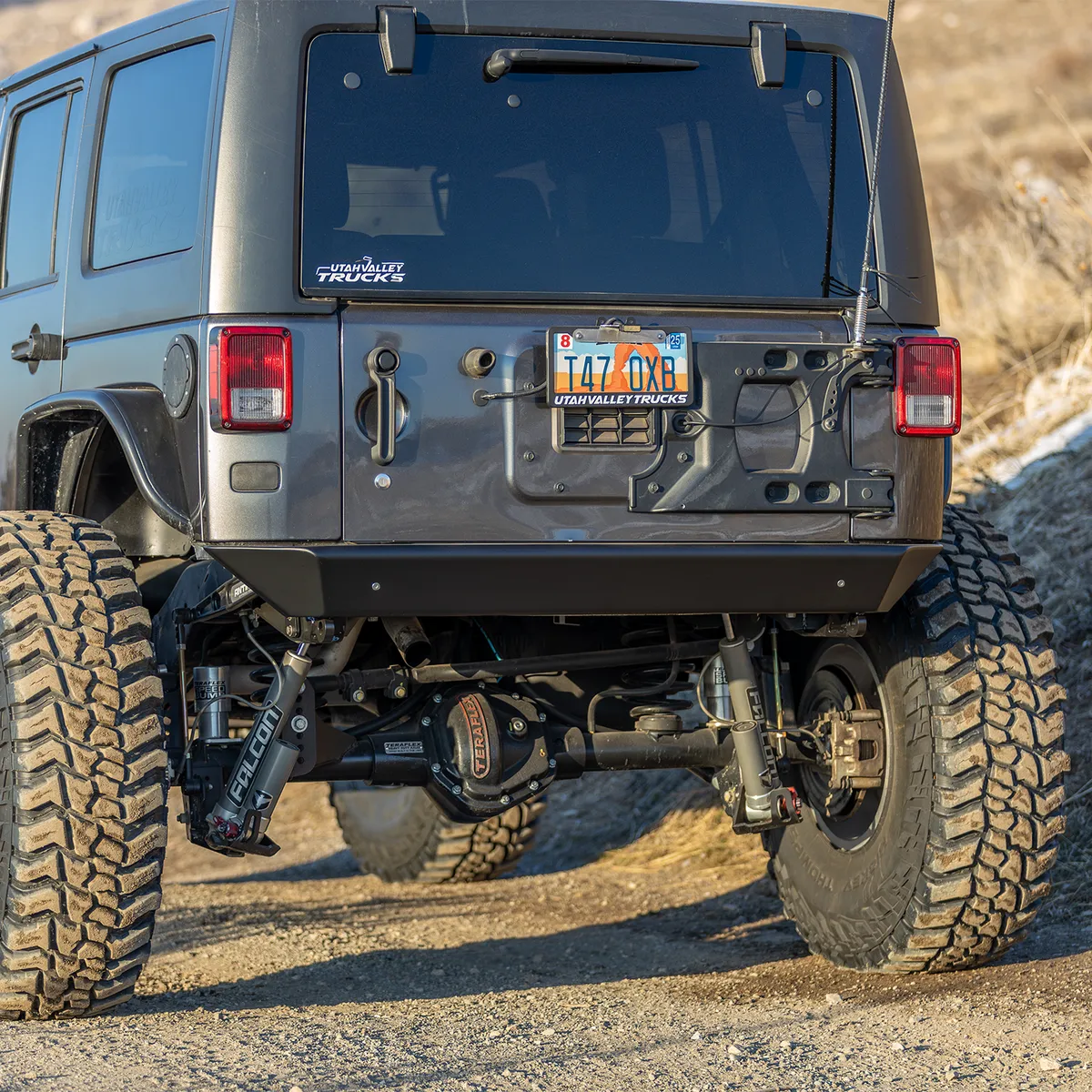 0718 Wrangler Legacy Rear Bumper Kit Raw product image
