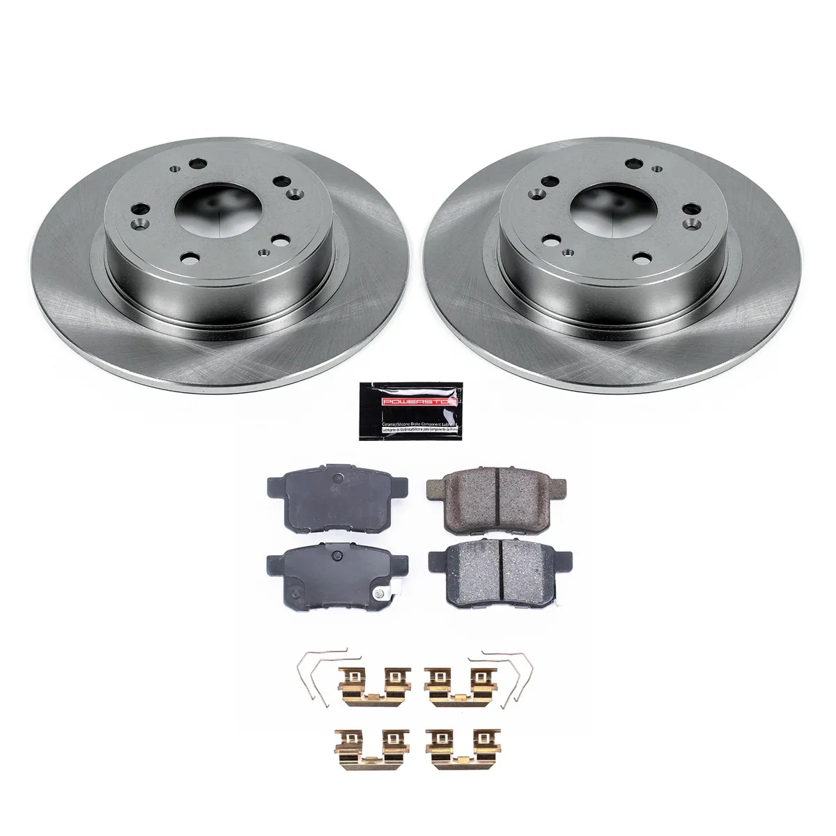Autospecialty Brake Kit Rear 2011-2014 Acura Tsx 2011-2017 Honda Accord Coupe 2014-2015 Honda Accord product image