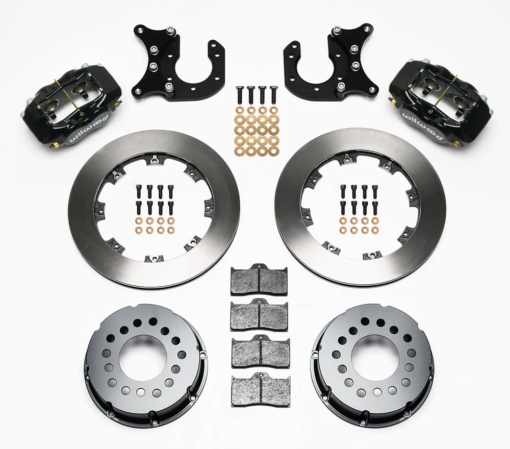 Wilwood Brakes Wilwood FDLI PS Rear Kit Drilled Red New Big Ford 2.50in Offset