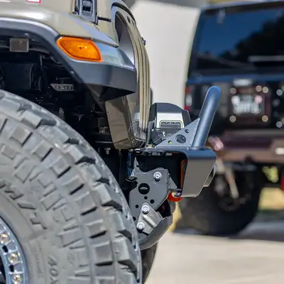 Savvy Off-Road 18c Wrangler Legacy Front Bumper With Hoop Raw