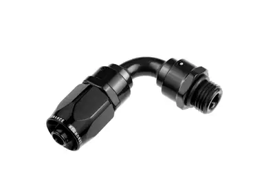 Redhorse Performance 08 an 90 Degree Hose End With 08 Orb Male Endblack