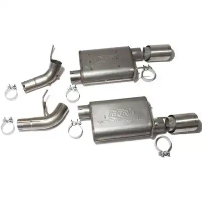 BBK Performance BBK 05-10 Mustang GT BBK Varitune Axle-Back Exhaust Kit Stainless Steel