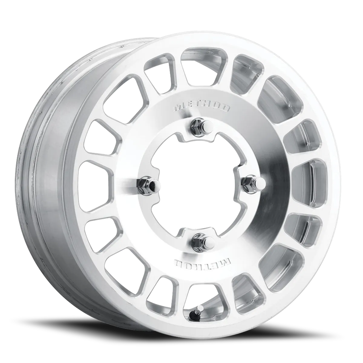 Aluminum Wheels 15x6 MR412 Beadlock UTV Bolt Pattern 4 On 136 Offset 51 Lip Size 0 Machined Raw Machined Method product image