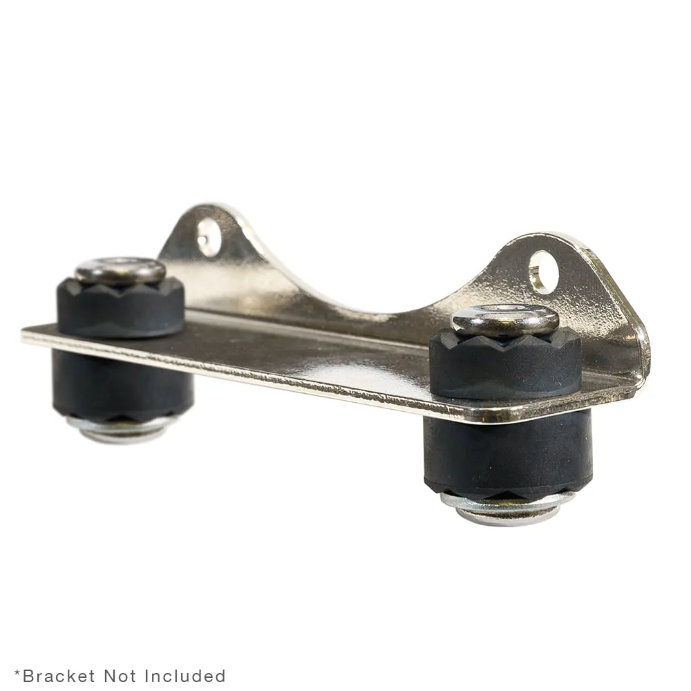 90, 100, 200, 300, 400, 450 Series Rubber Vibration isolators with Improved Mounts, Stealth Black, Set of 4 product image