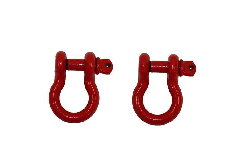 Fishbone Offroad FB21038 Red 3/4 in. D-Ring Set FB21038 product image