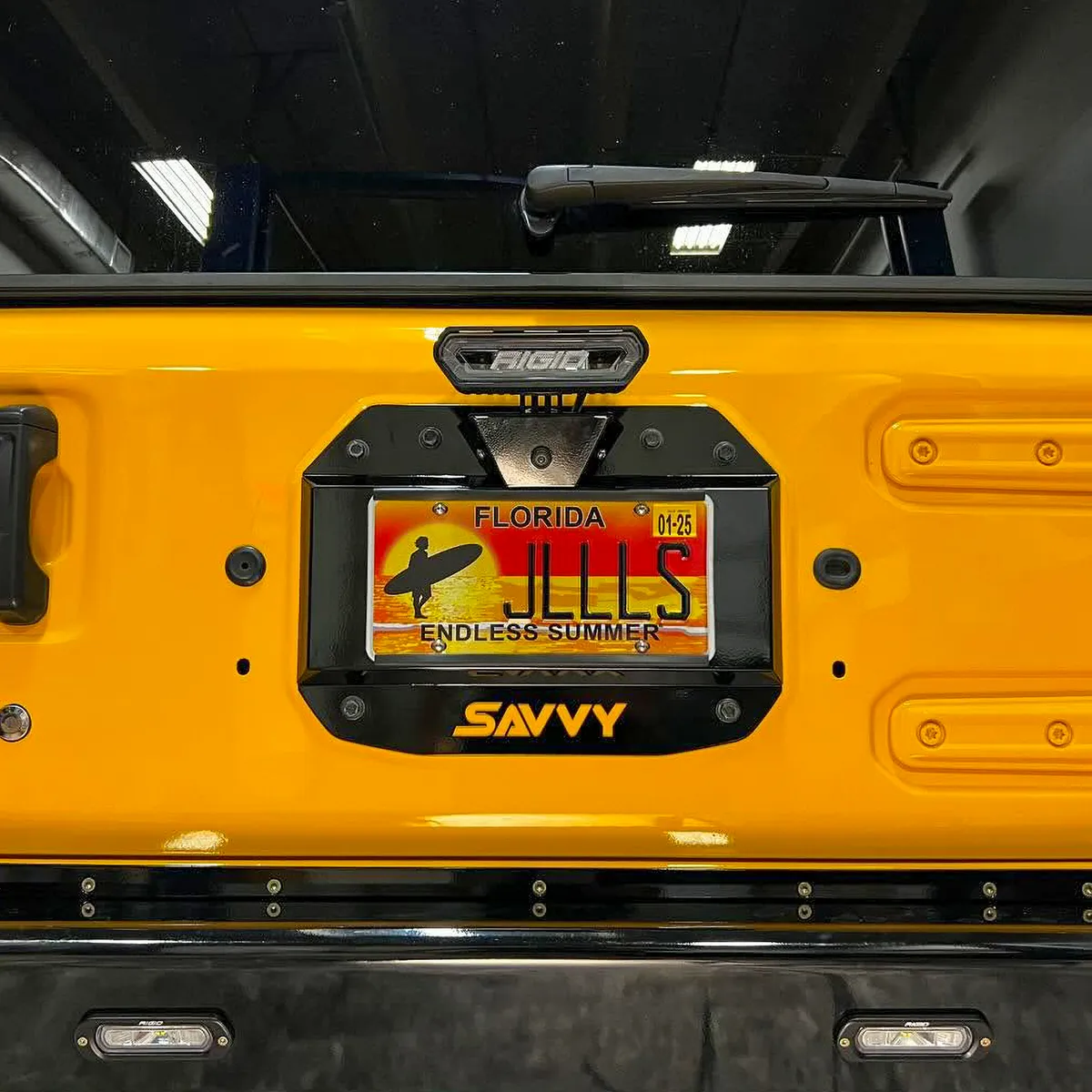 18c Wrangler Spare Tire Delete Raw product image