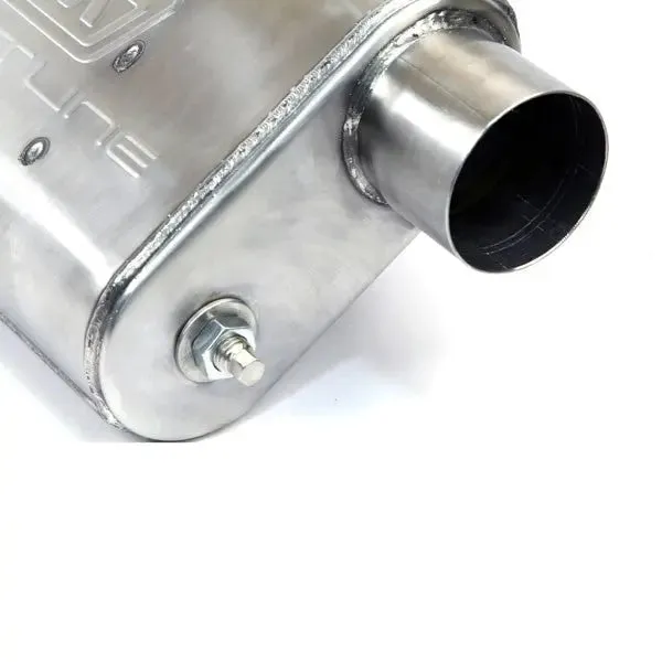 Bbk Performance Parts 31035 Universal 3 Inch Varitune Adjustable Muffler Double Offset (439 Stainless) product image