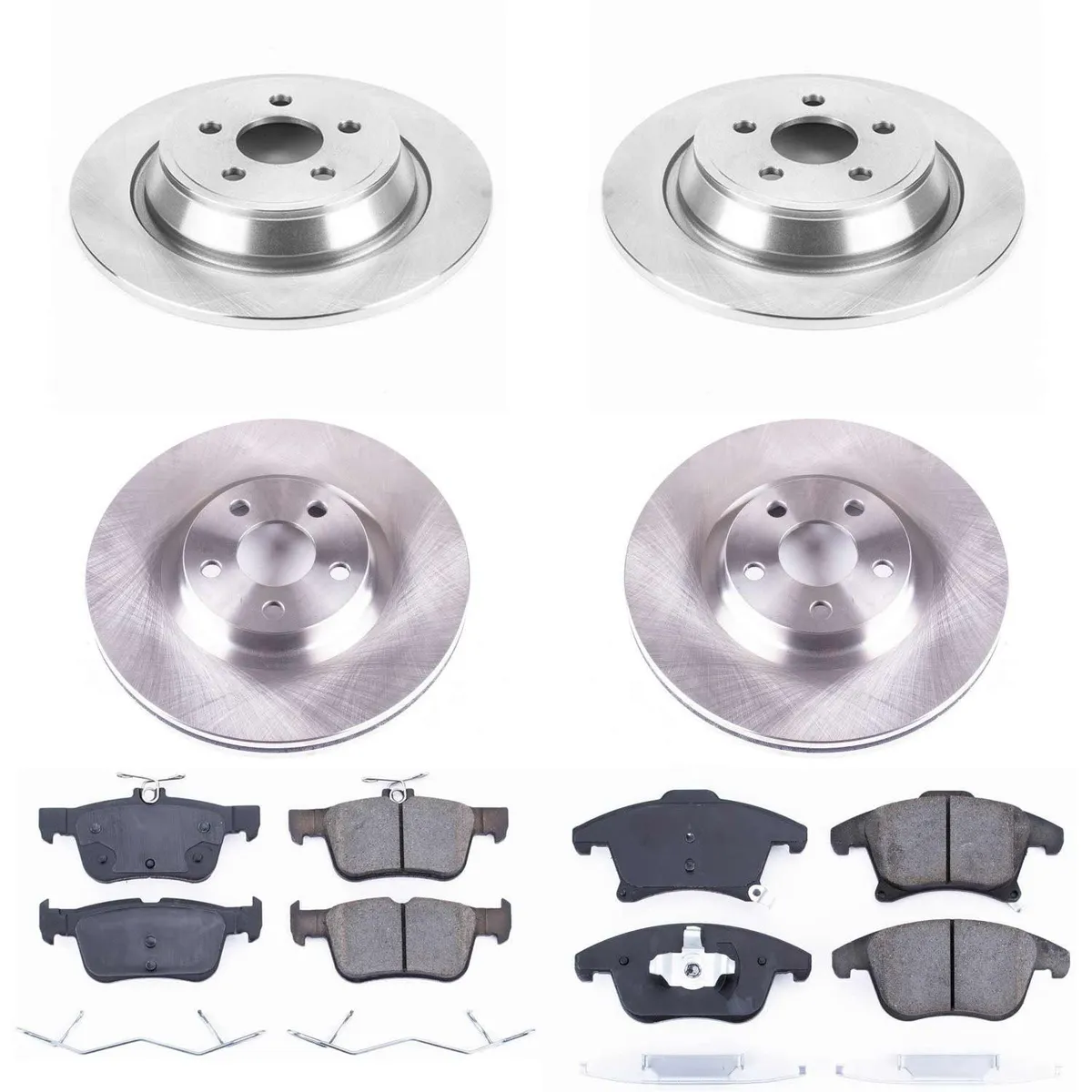 Z17 Direct Replacement Kit: Rotors; Ceramic Pads W/Hardware product image