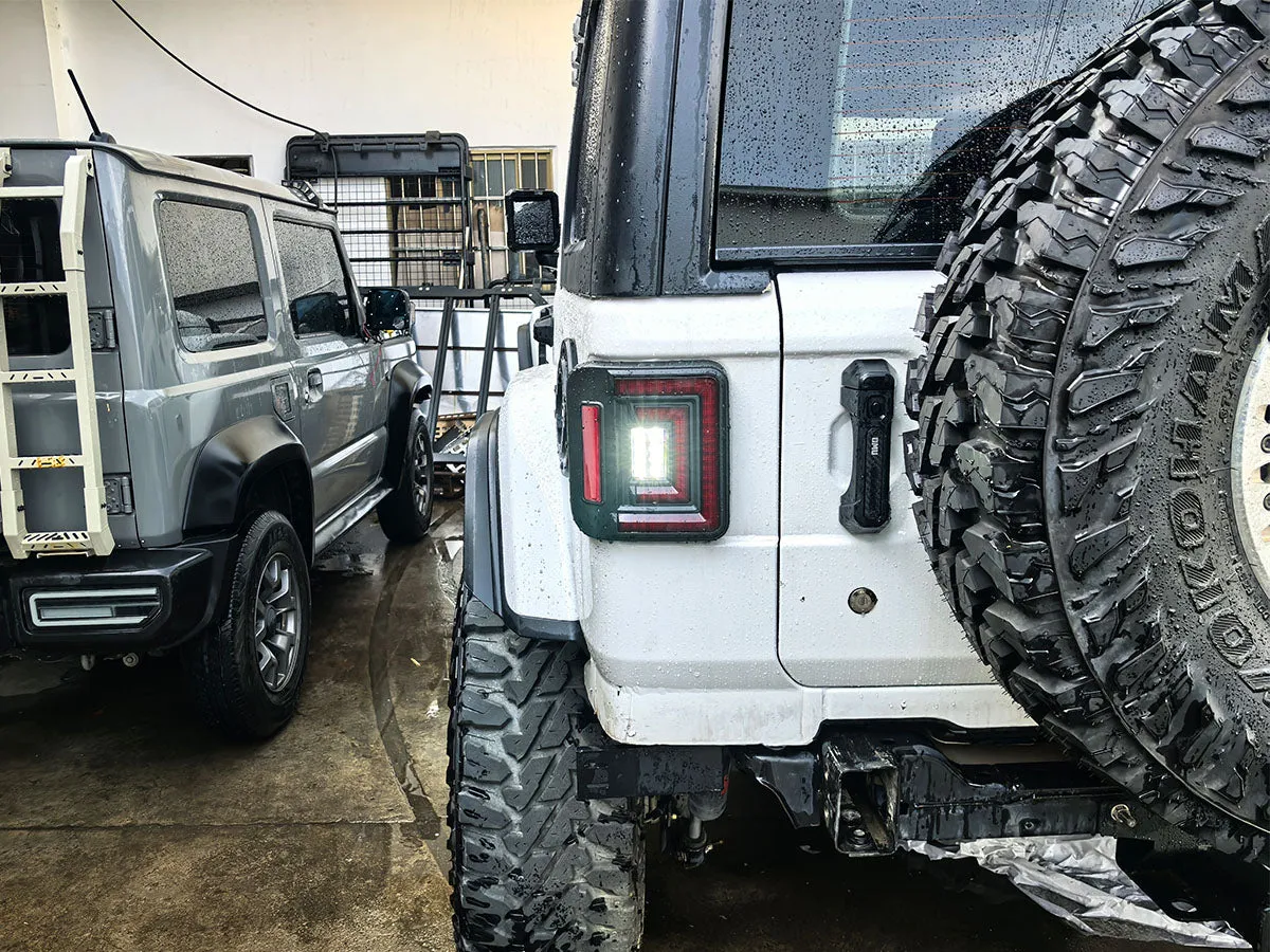 Flush Mount Jeep Wrangler Tail Lights – Ultra Bright LED Upgrade for JL 2018–2026 product image
