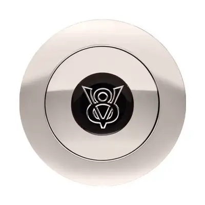 GT Performance GT9 Horn Button V8 Logo Color Emblem