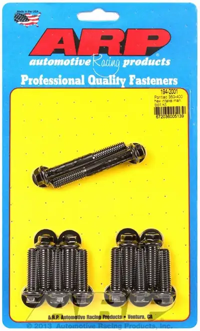 ARP Auto Racing Pontiac 350-400 hex intake manifold bolt kit